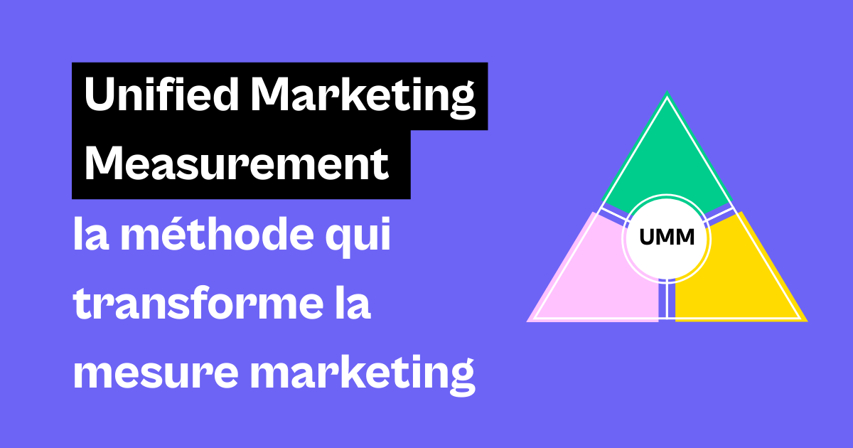 Comment l’Unified Marketing Measurement révolutionne la mesure de la performance marketing
